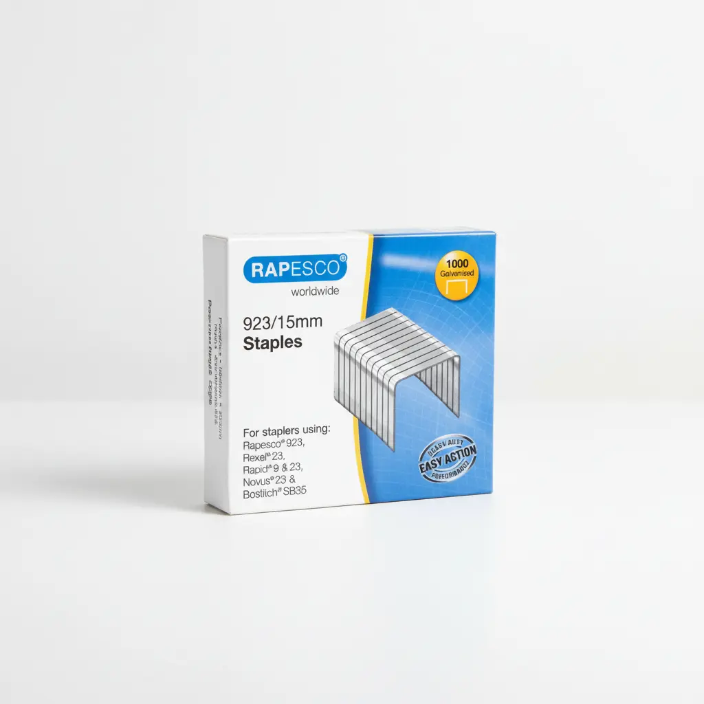 Staples for Rapesco HD "15mm" 1000pcs